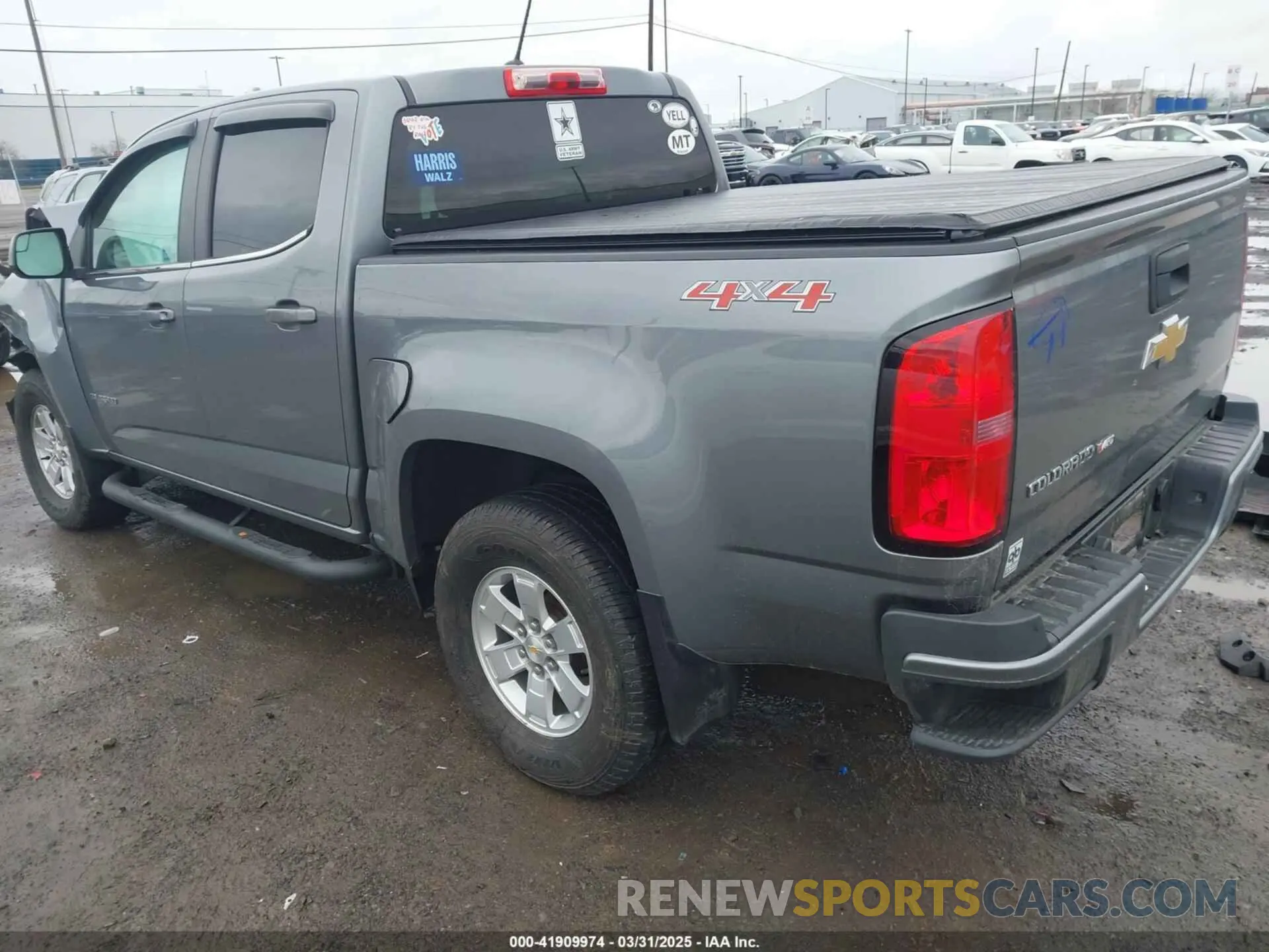 3 fotografías del automóvil dañado 1GCGTBENXK1329095 CHEVROLET COLORADO 2019
