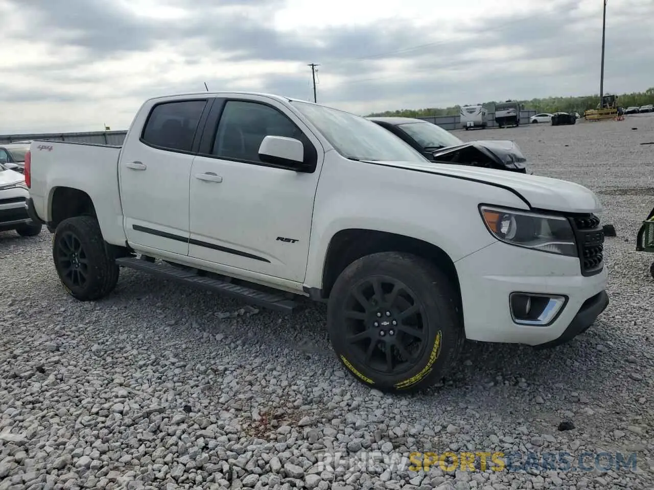 4 fotografías del automóvil dañado 1GCGTCEN1K1266314 CHEVROLET COLORADO 2019
