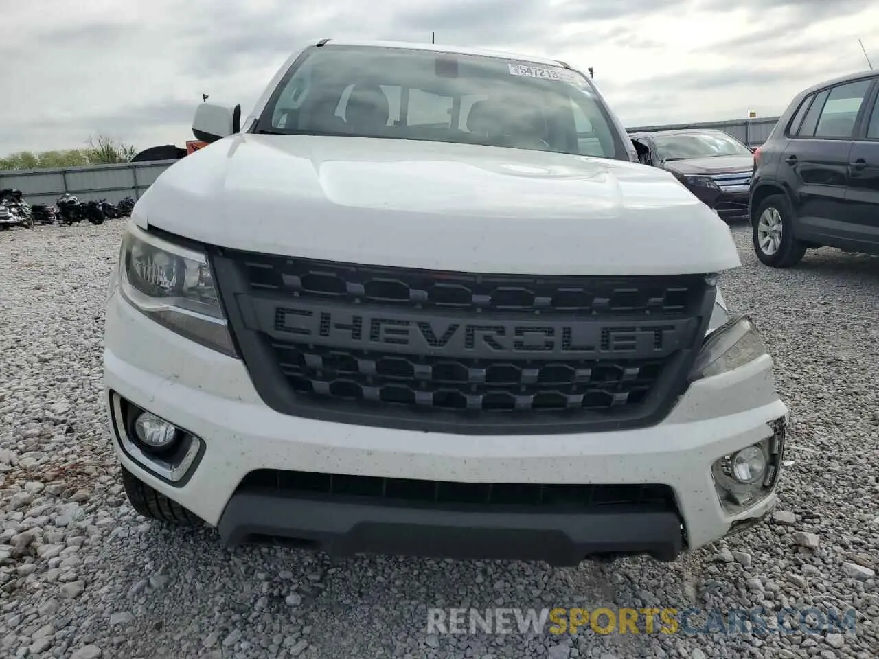 5 fotografías del automóvil dañado 1GCGTCEN1K1266314 CHEVROLET COLORADO 2019