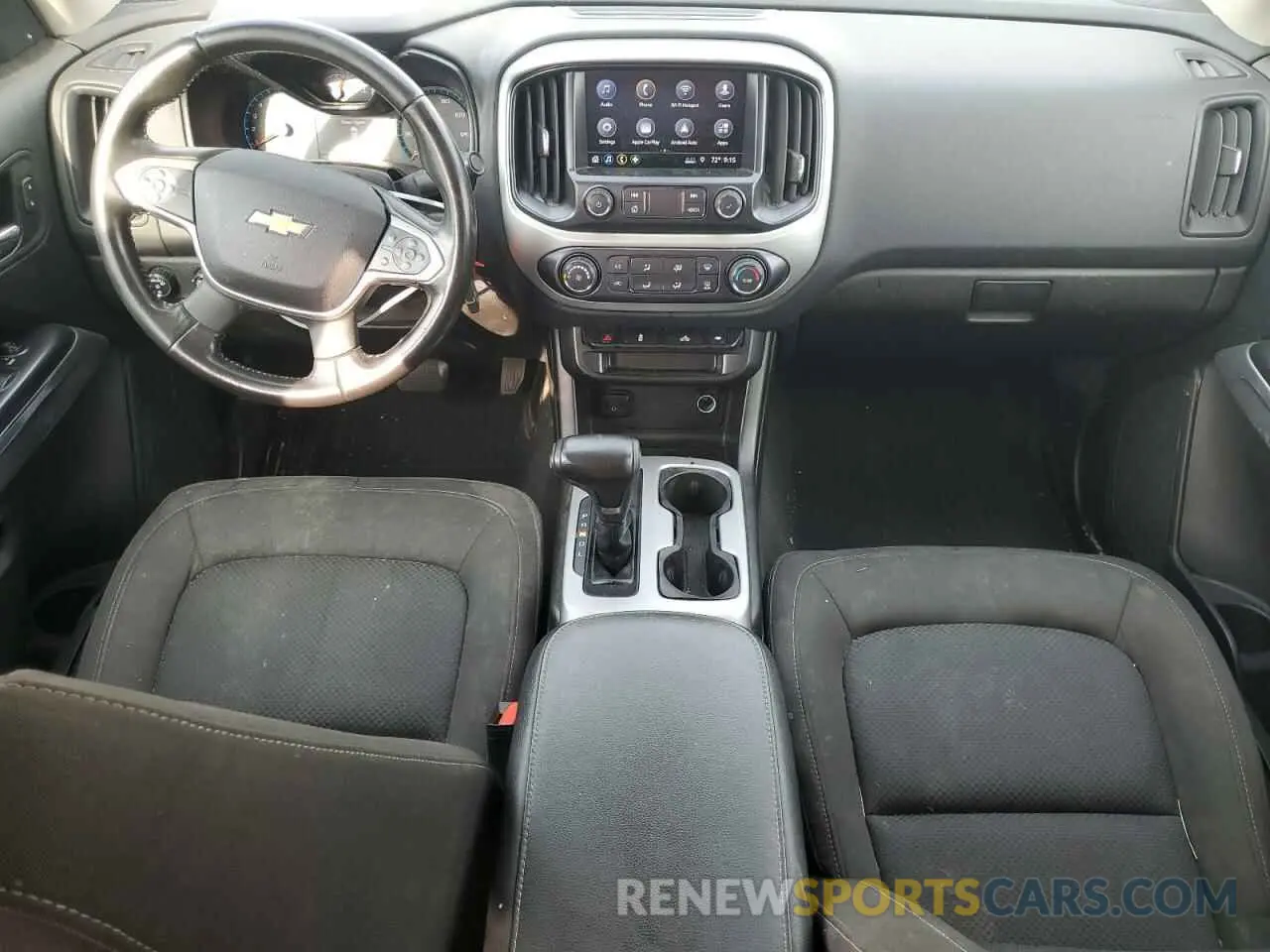 8 fotografías del automóvil dañado 1GCGTCEN1K1266314 CHEVROLET COLORADO 2019