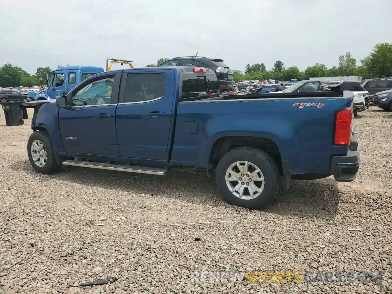 2 fotografías del automóvil dañado 1GCGTCEN1K1341996 CHEVROLET COLORADO 2019