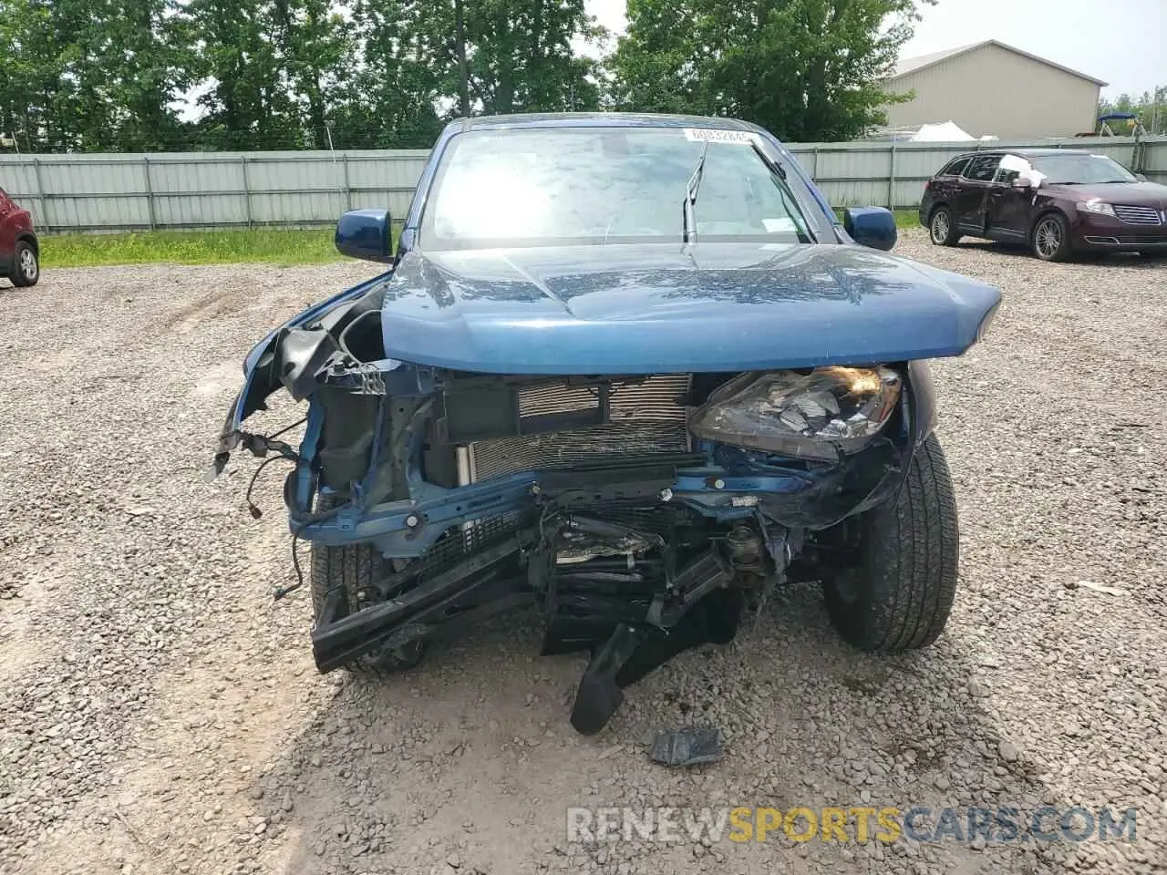 5 fotografías del automóvil dañado 1GCGTCEN1K1341996 CHEVROLET COLORADO 2019