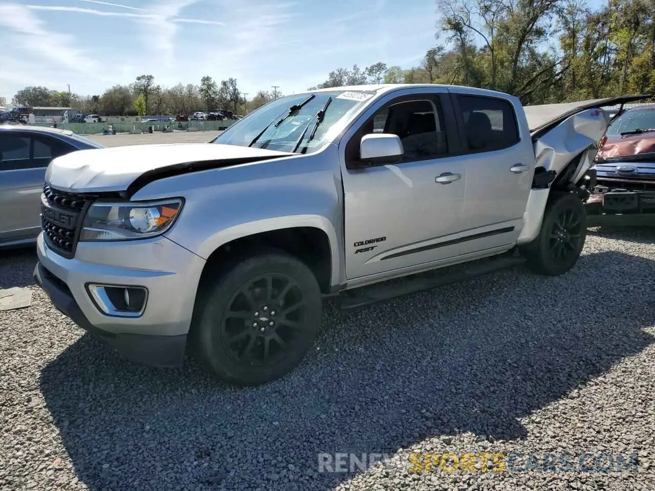 1 fotografías del automóvil dañado 1GCGTCEN2K1250297 CHEVROLET COLORADO 2019
