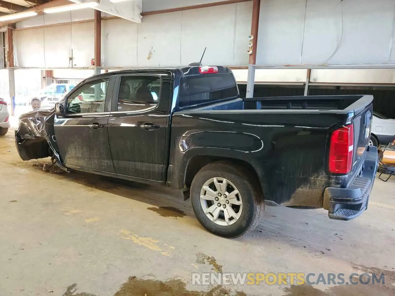 2 fotografías del automóvil dañado 1GCGTCEN3K1131402 CHEVROLET COLORADO 2019