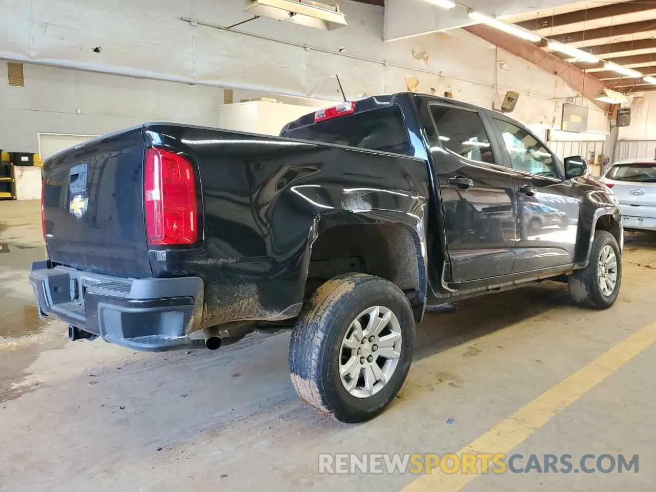3 fotografías del automóvil dañado 1GCGTCEN3K1131402 CHEVROLET COLORADO 2019