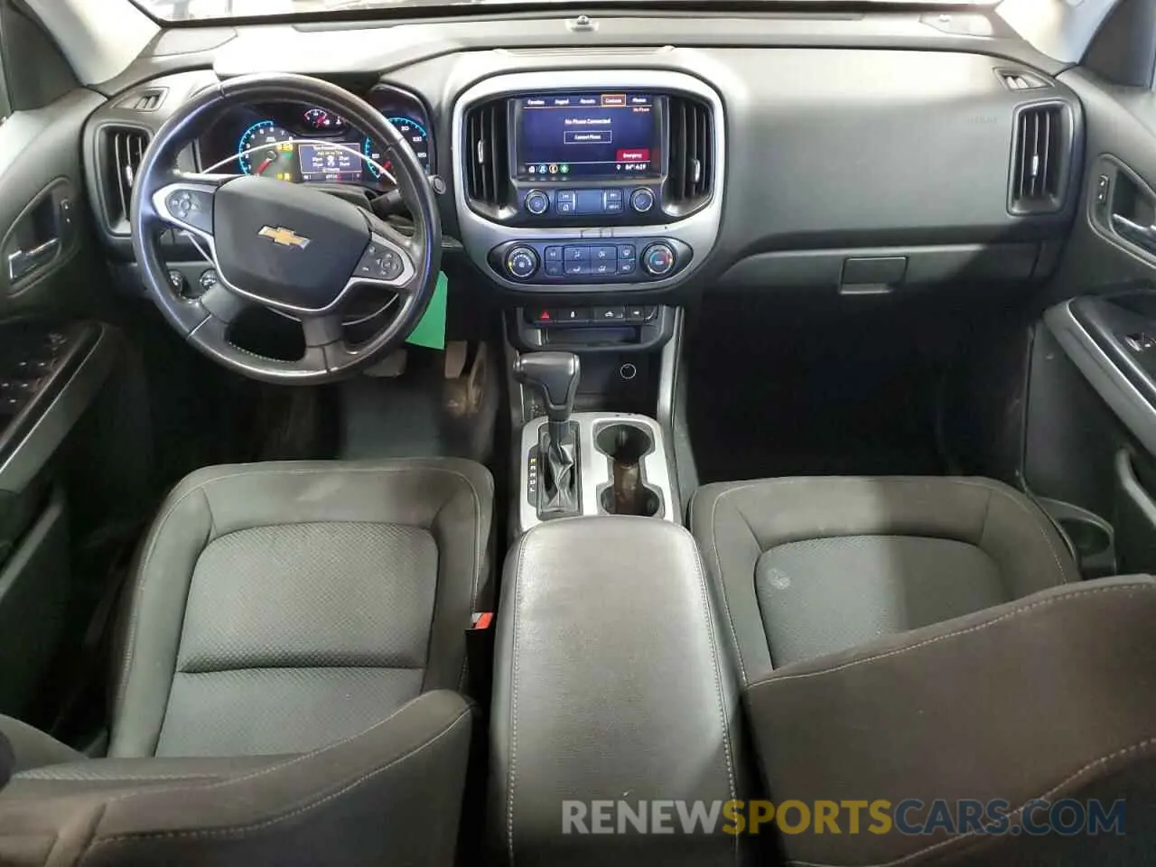 8 fotografías del automóvil dañado 1GCGTCEN3K1131402 CHEVROLET COLORADO 2019