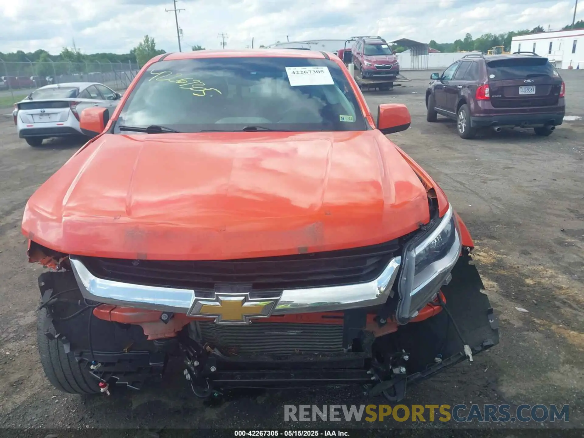 12 fotografías del automóvil dañado 1GCGTCEN3K1147325 CHEVROLET COLORADO 2019