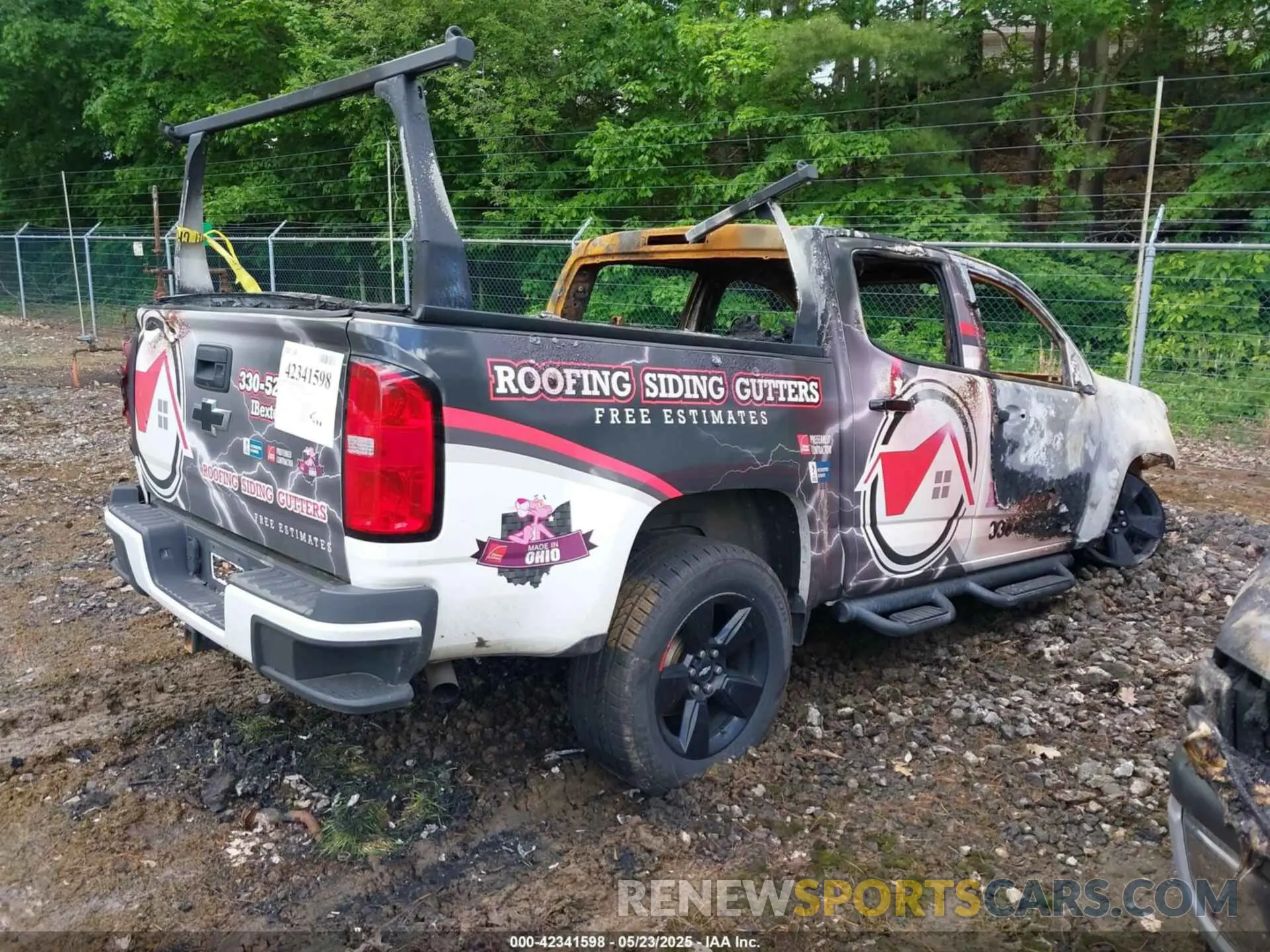 4 fotografías del automóvil dañado 1GCGTCEN5K1280135 CHEVROLET COLORADO 2019