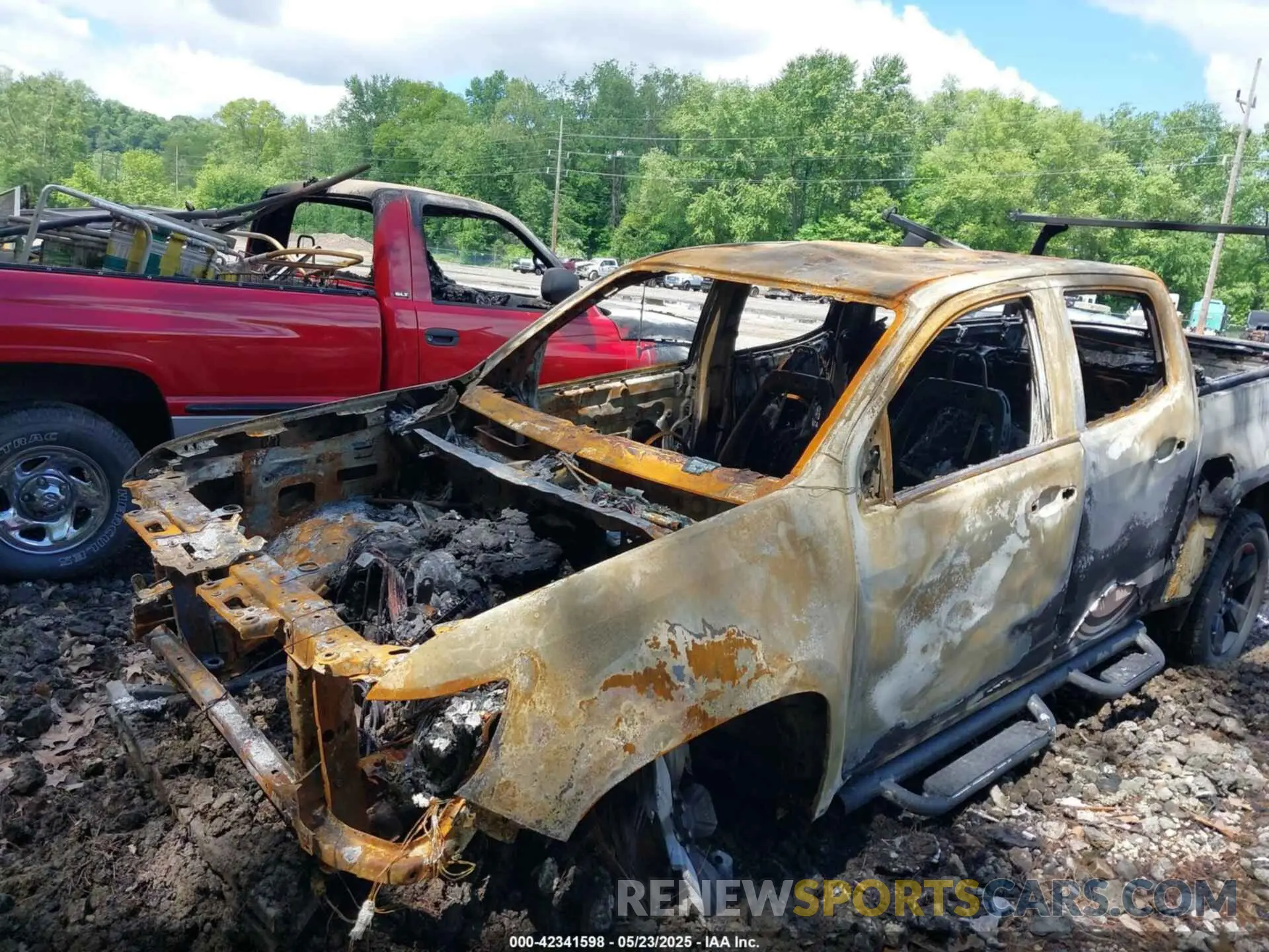 6 fotografías del automóvil dañado 1GCGTCEN5K1280135 CHEVROLET COLORADO 2019
