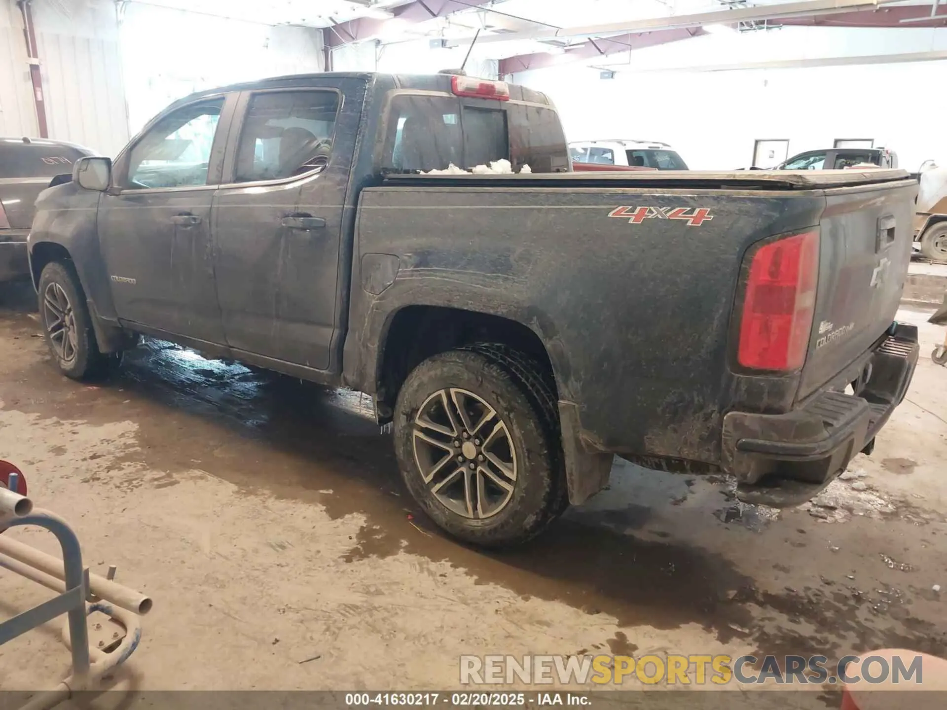 3 fotografías del automóvil dañado 1GCGTCEN5K1327308 CHEVROLET COLORADO 2019