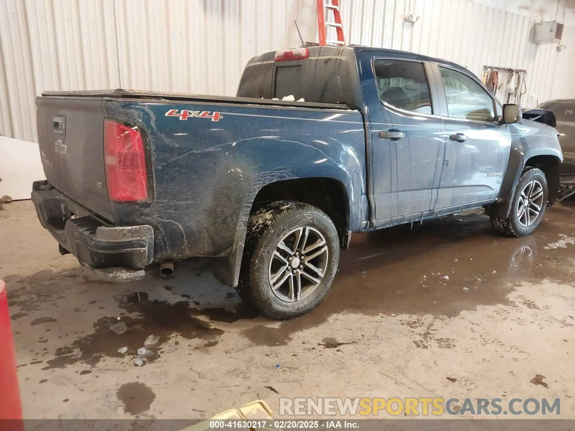 4 fotografías del automóvil dañado 1GCGTCEN5K1327308 CHEVROLET COLORADO 2019