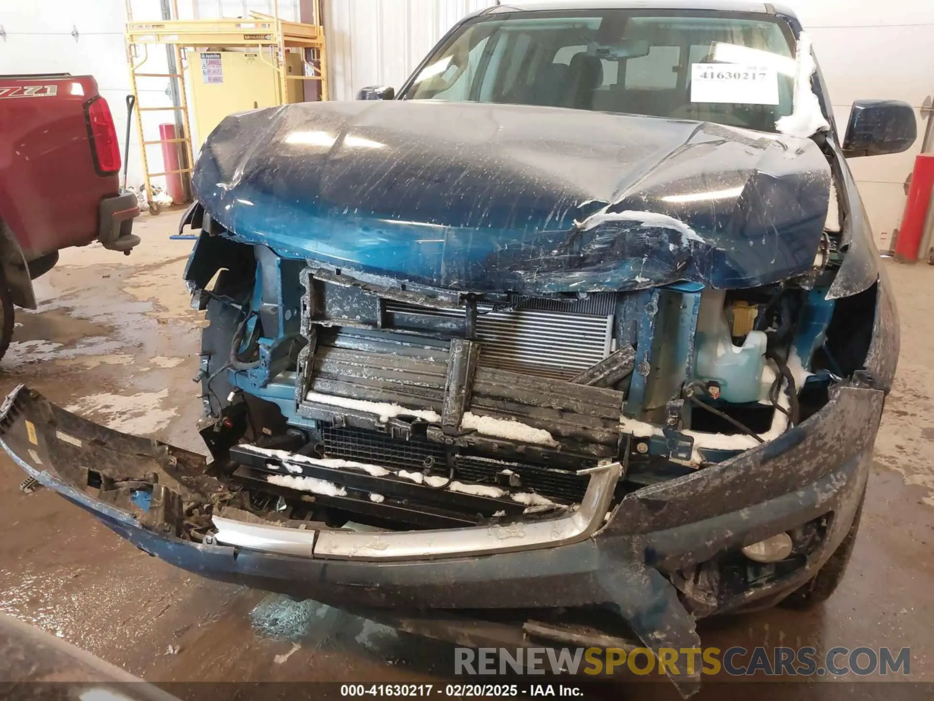 6 fotografías del automóvil dañado 1GCGTCEN5K1327308 CHEVROLET COLORADO 2019