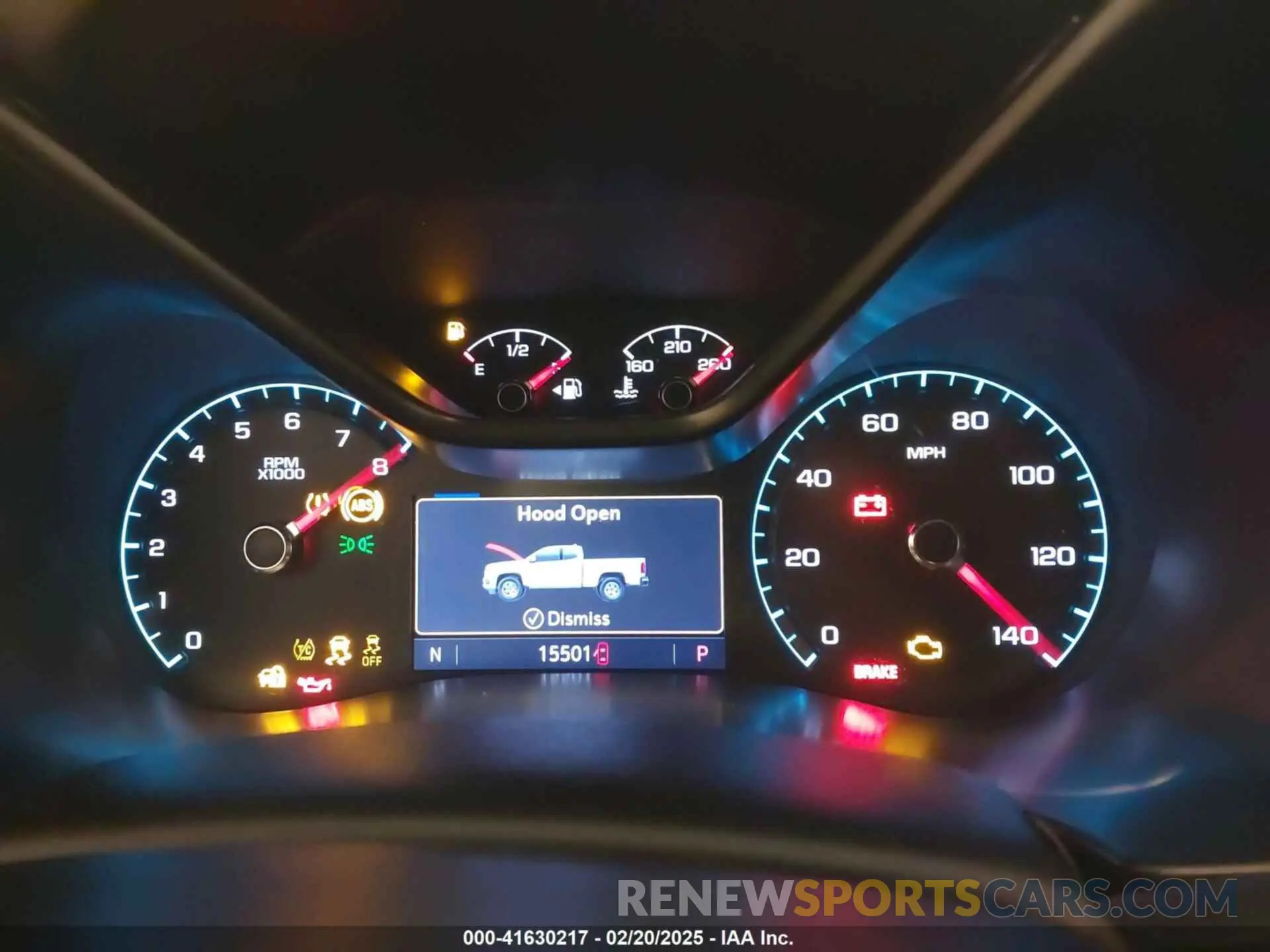 7 fotografías del automóvil dañado 1GCGTCEN5K1327308 CHEVROLET COLORADO 2019