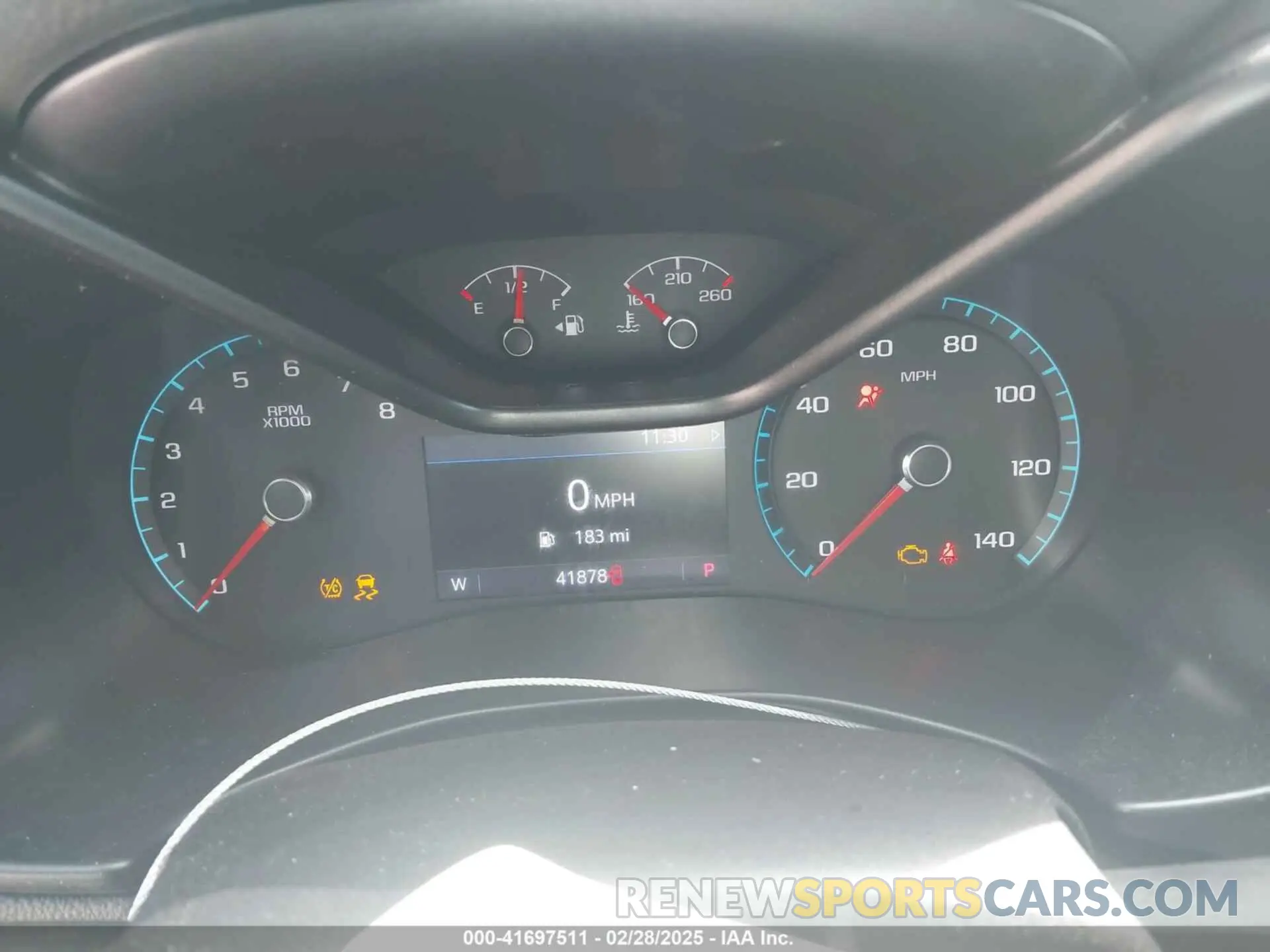 7 fotografías del automóvil dañado 1GCGTCEN6K1317595 CHEVROLET COLORADO 2019