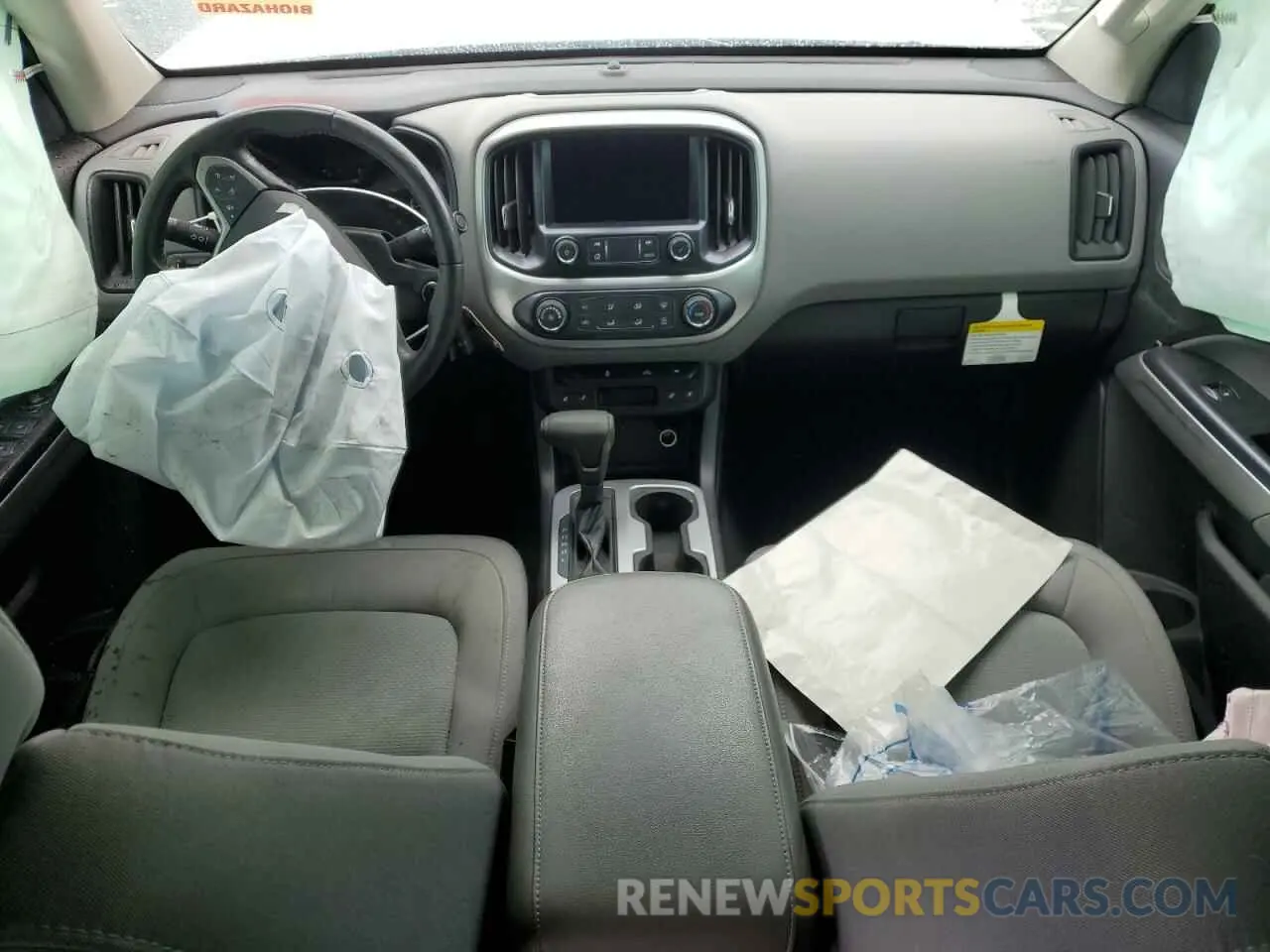 8 fotografías del automóvil dañado 1GCGTCEN6K1319086 CHEVROLET COLORADO 2019
