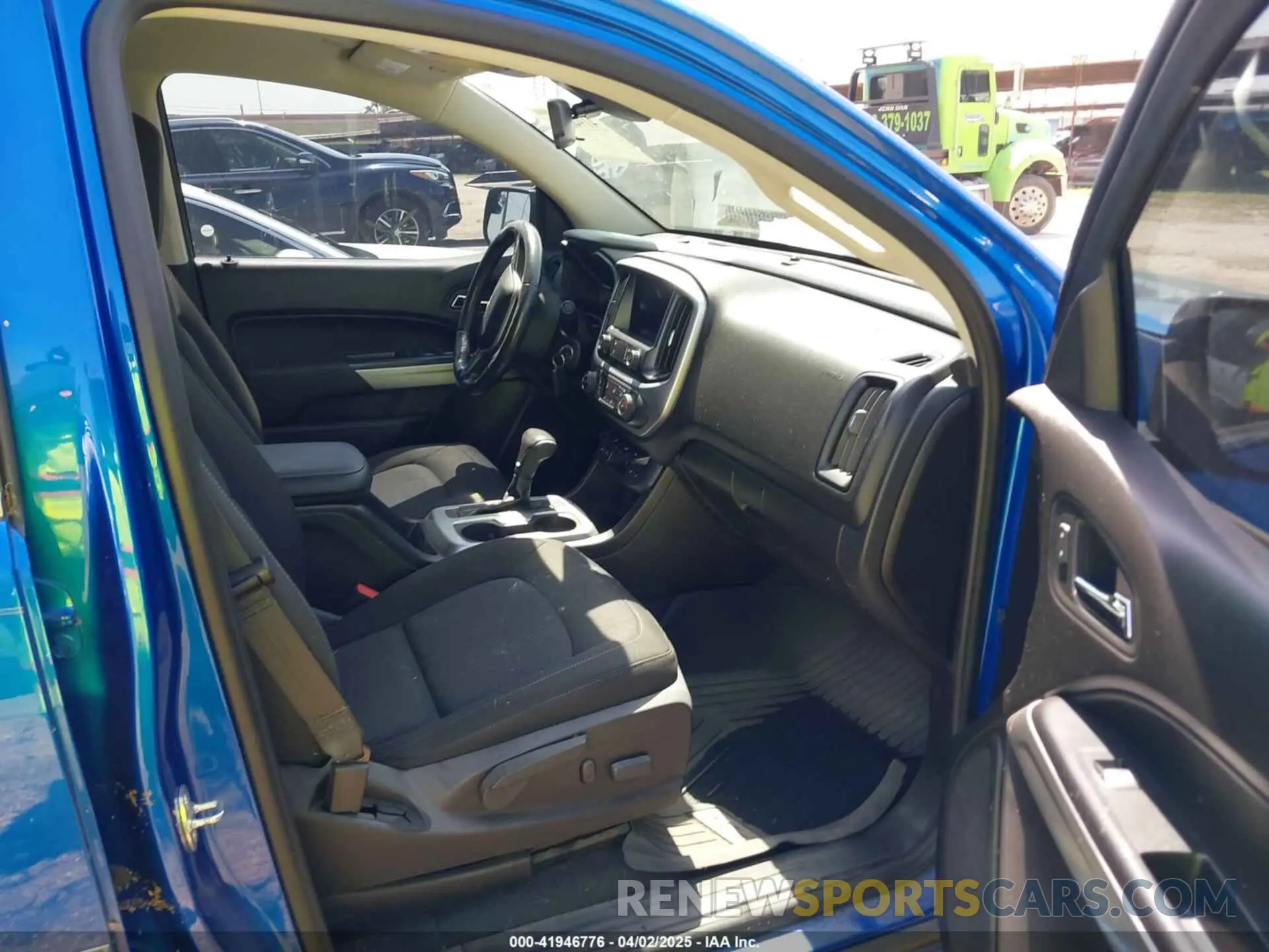 5 fotografías del automóvil dañado 1GCGTCEN8K1196293 CHEVROLET COLORADO 2019