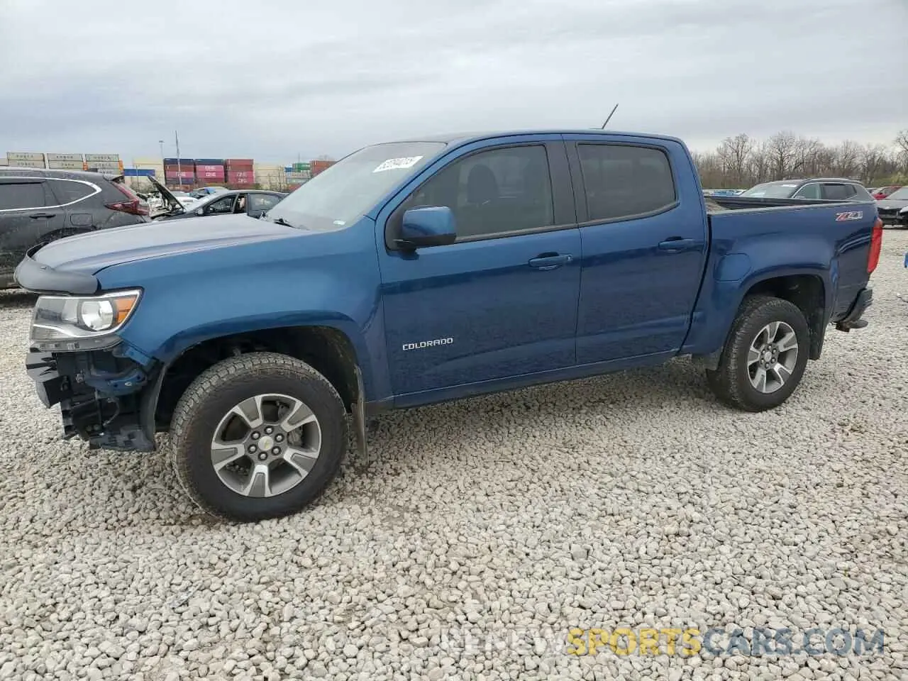 1 fotografías del automóvil dañado 1GCGTDEN1K1240088 CHEVROLET COLORADO 2019