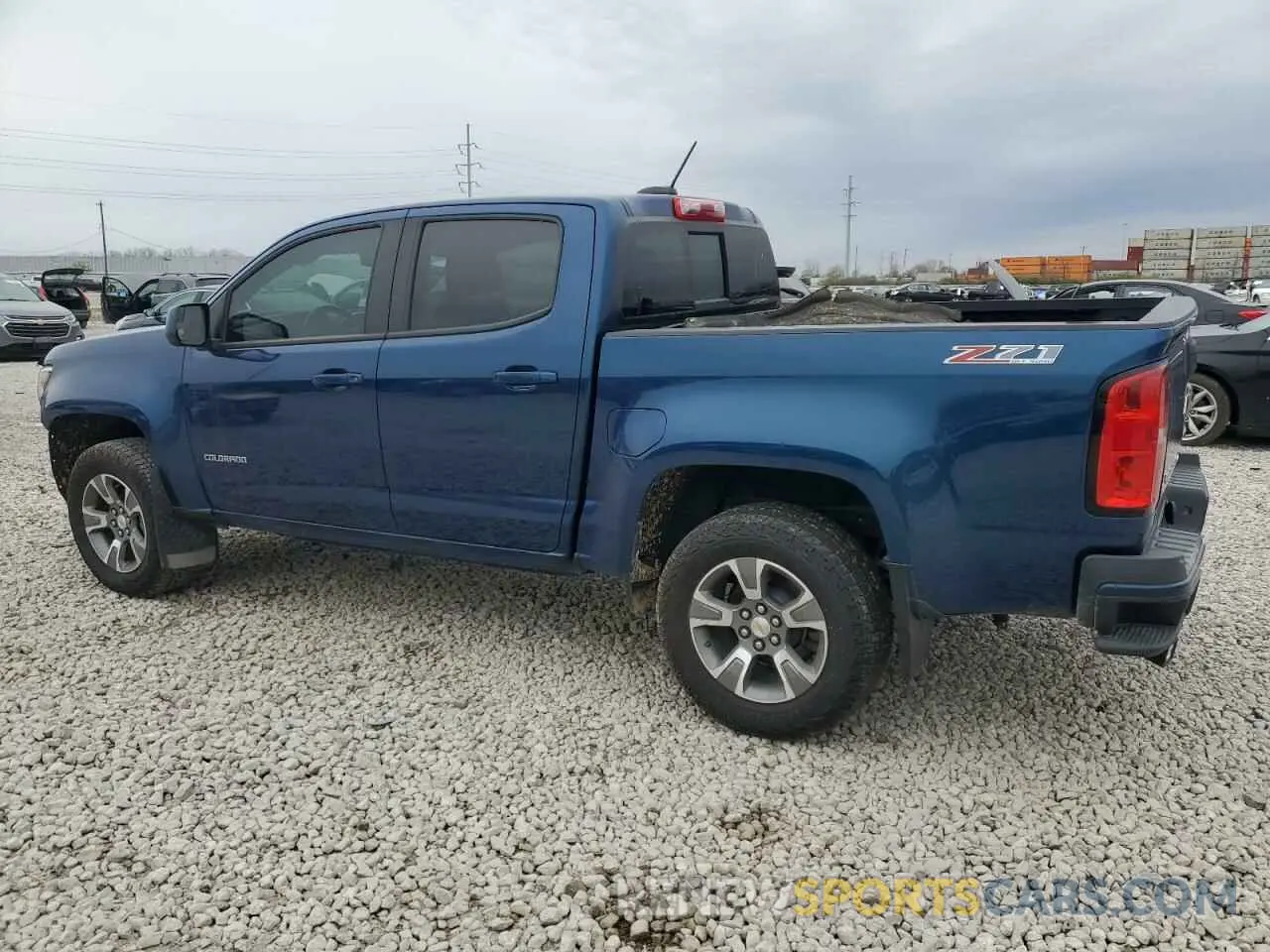 2 fotografías del automóvil dañado 1GCGTDEN1K1240088 CHEVROLET COLORADO 2019