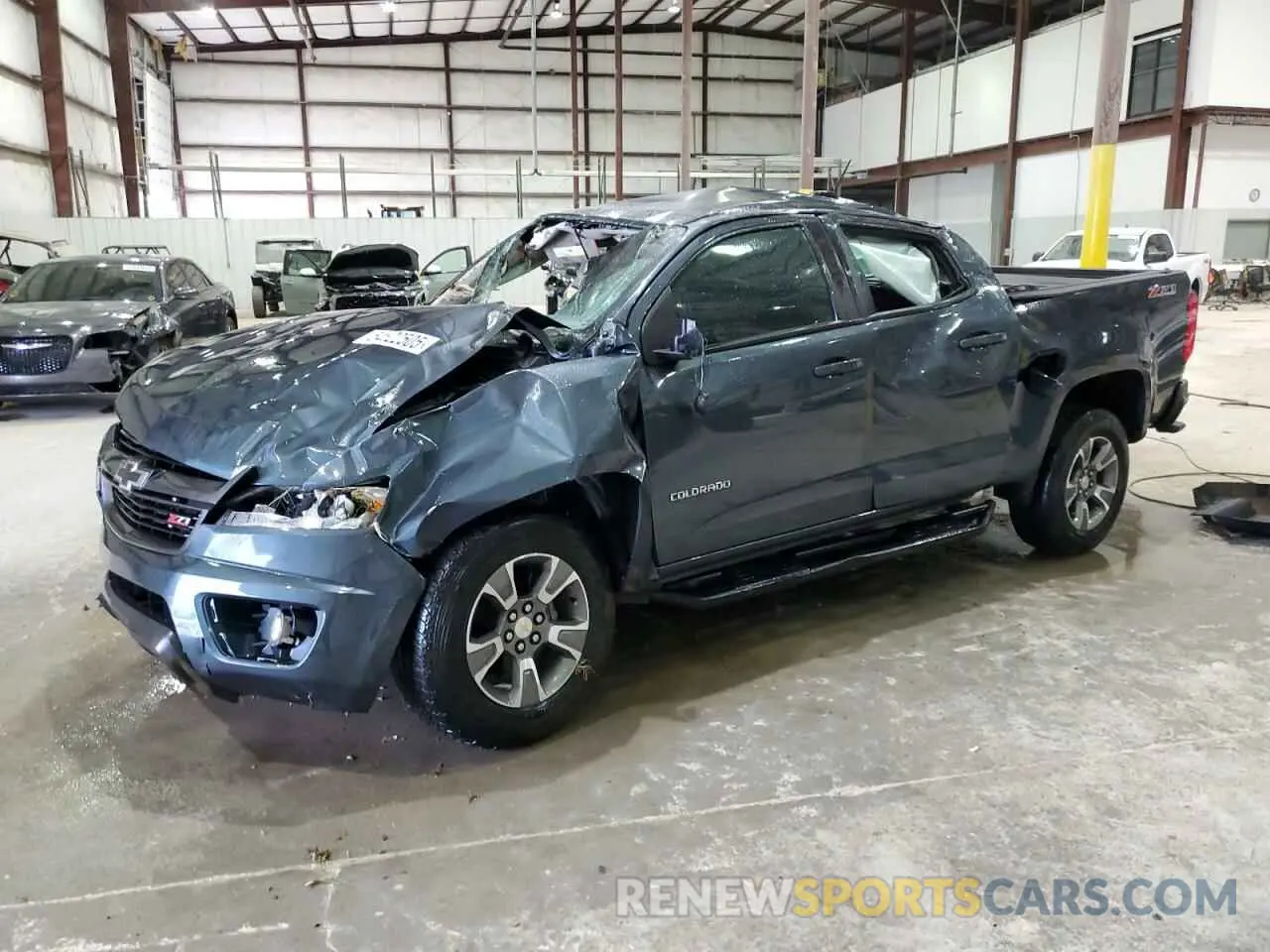 1 fotografías del automóvil dañado 1GCGTDEN1K1325741 CHEVROLET COLORADO 2019