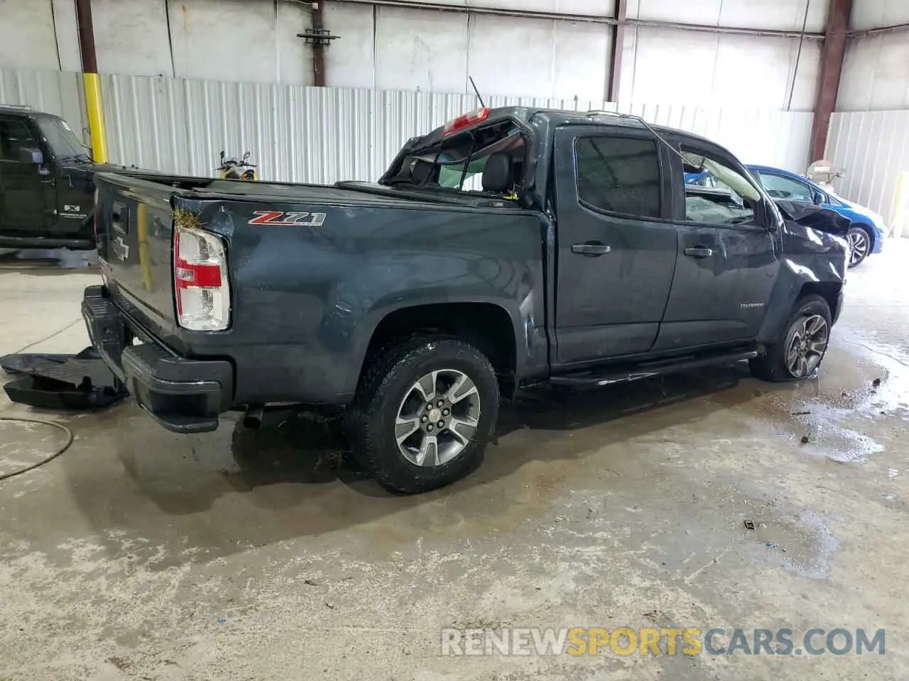 3 fotografías del automóvil dañado 1GCGTDEN1K1325741 CHEVROLET COLORADO 2019
