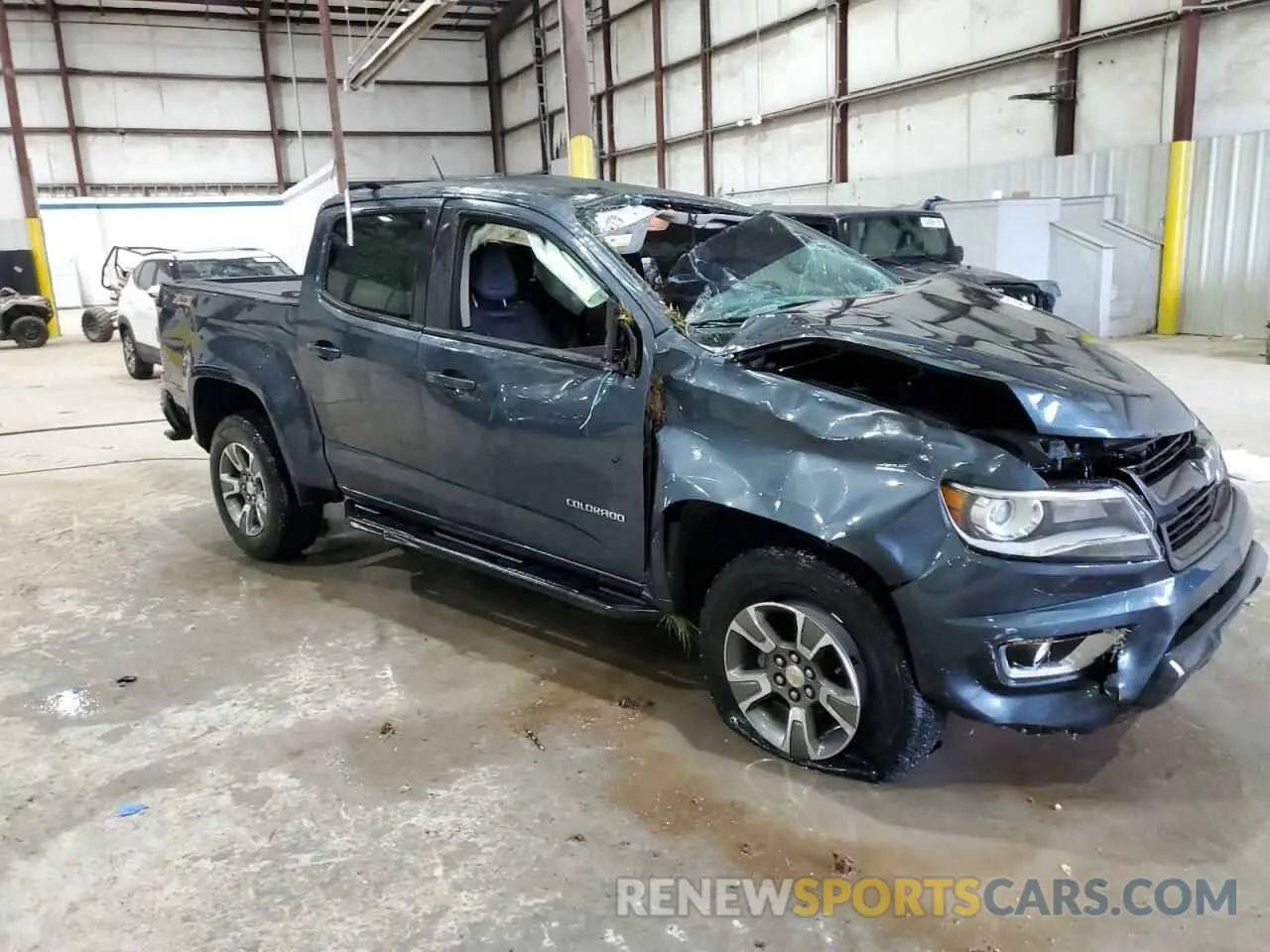 4 fotografías del automóvil dañado 1GCGTDEN1K1325741 CHEVROLET COLORADO 2019