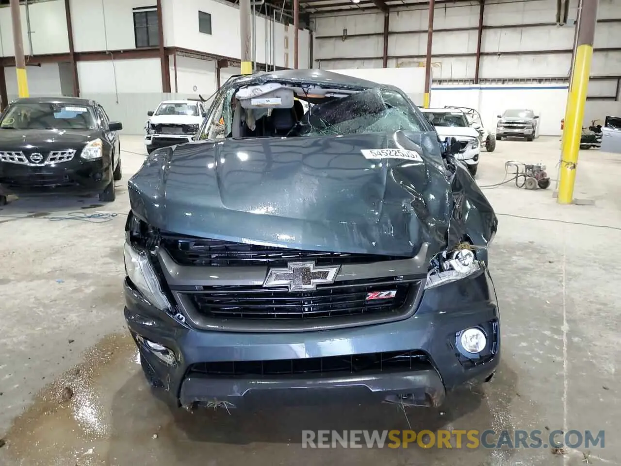 5 fotografías del automóvil dañado 1GCGTDEN1K1325741 CHEVROLET COLORADO 2019