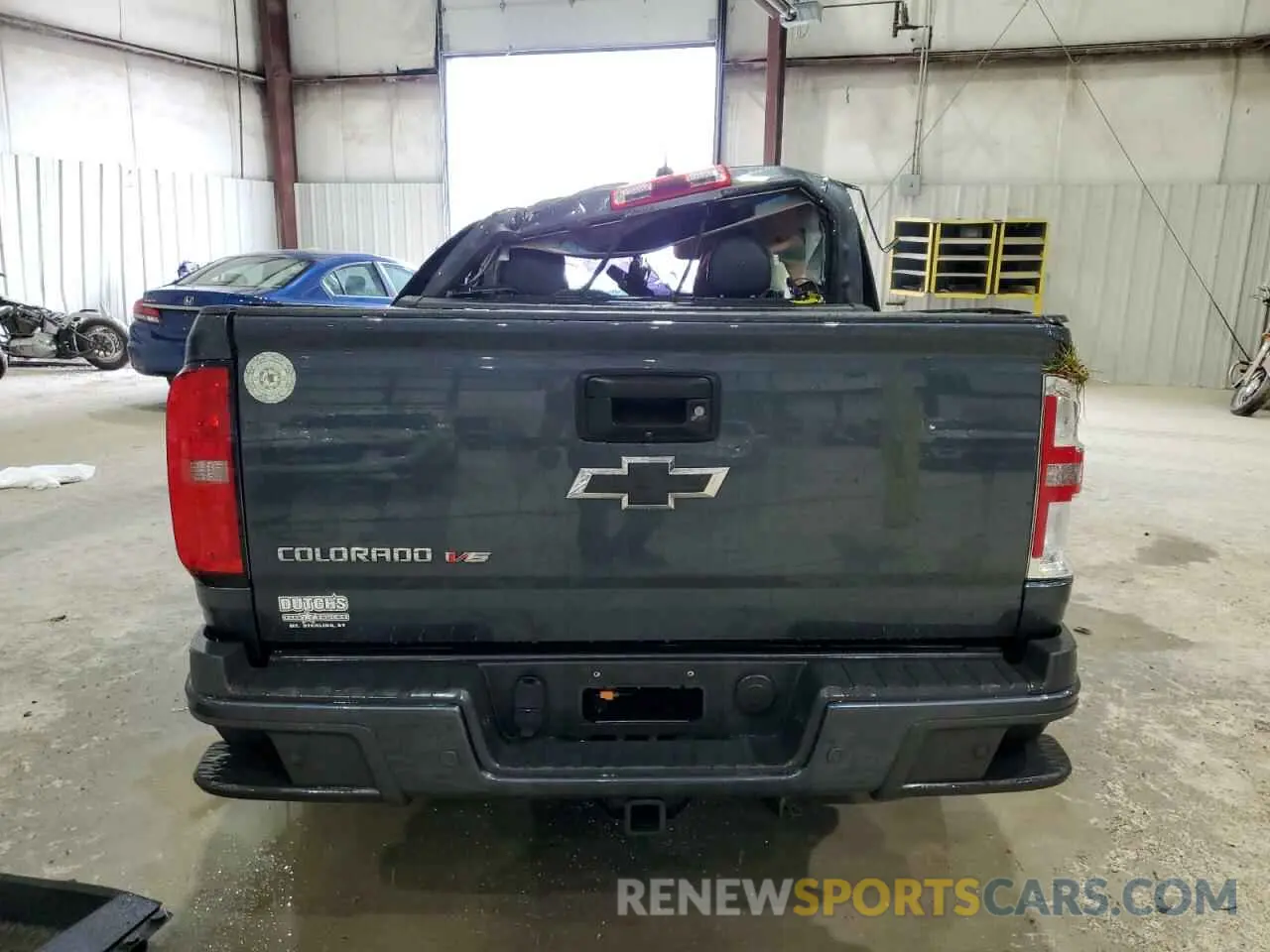 6 fotografías del automóvil dañado 1GCGTDEN1K1325741 CHEVROLET COLORADO 2019