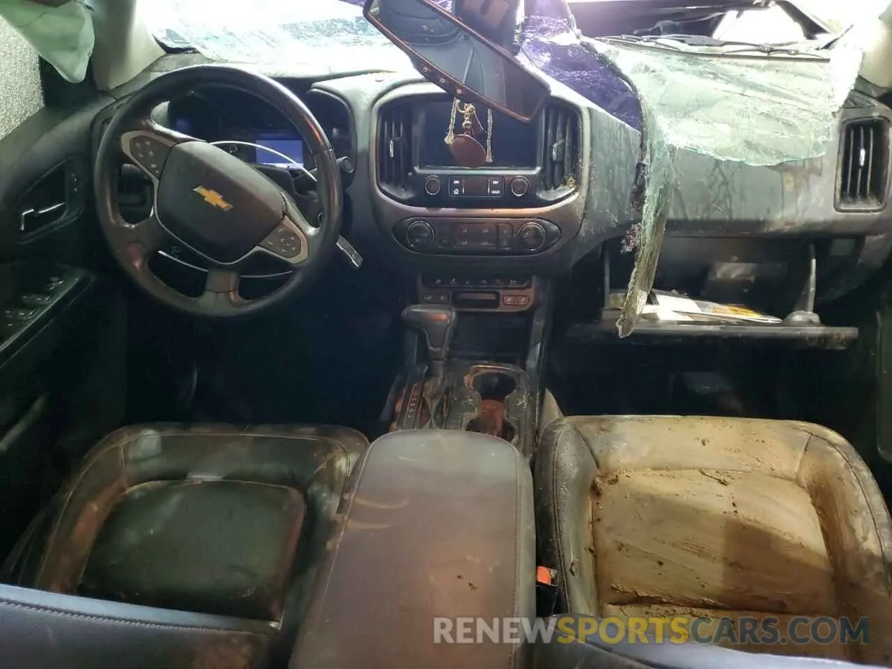 8 fotografías del automóvil dañado 1GCGTDEN1K1325741 CHEVROLET COLORADO 2019