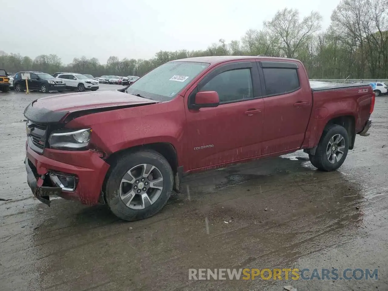 1 fotografías del automóvil dañado 1GCGTDEN2K1277571 CHEVROLET COLORADO 2019