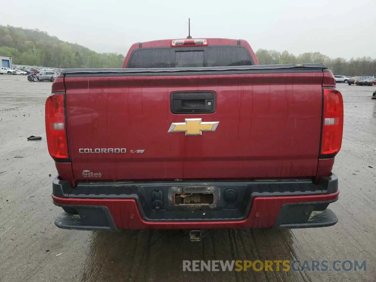 6 fotografías del automóvil dañado 1GCGTDEN2K1277571 CHEVROLET COLORADO 2019