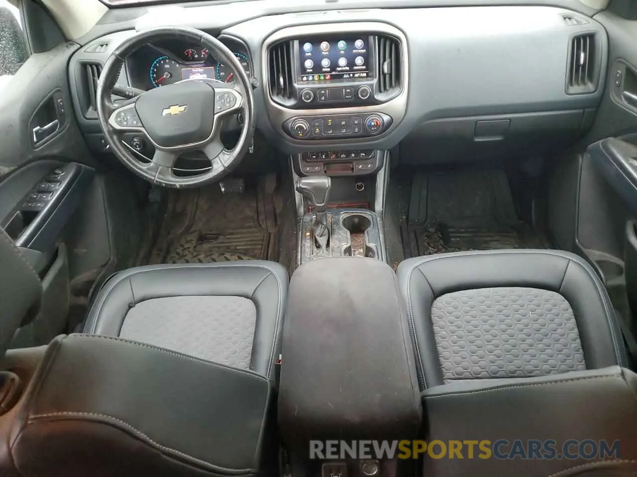 8 fotografías del automóvil dañado 1GCGTDEN2K1277571 CHEVROLET COLORADO 2019