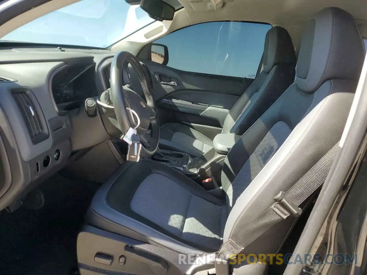 7 fotografías del automóvil dañado 1GCGTDEN2K1289333 CHEVROLET COLORADO 2019
