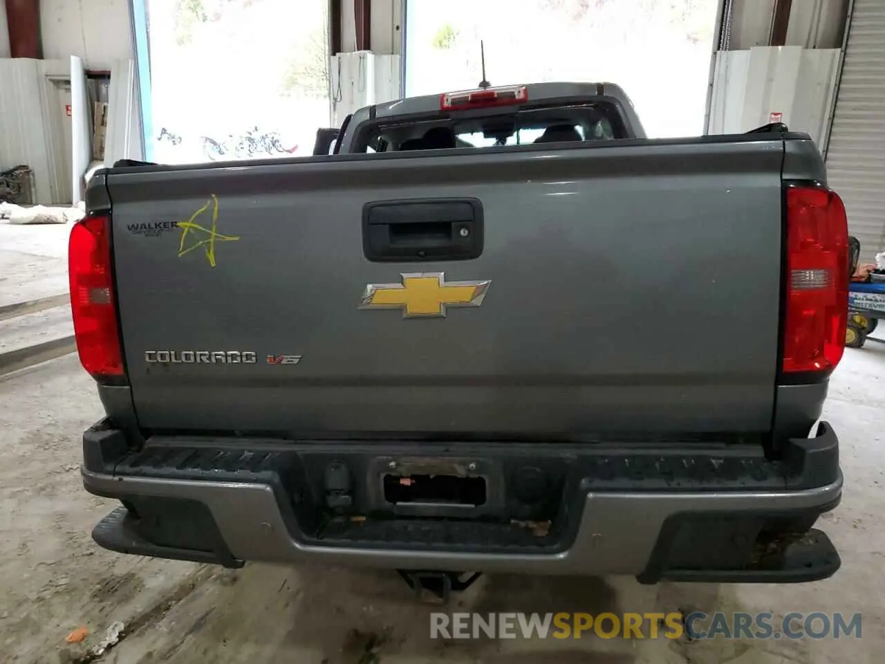6 fotografías del automóvil dañado 1GCGTDEN3K1240190 CHEVROLET COLORADO 2019