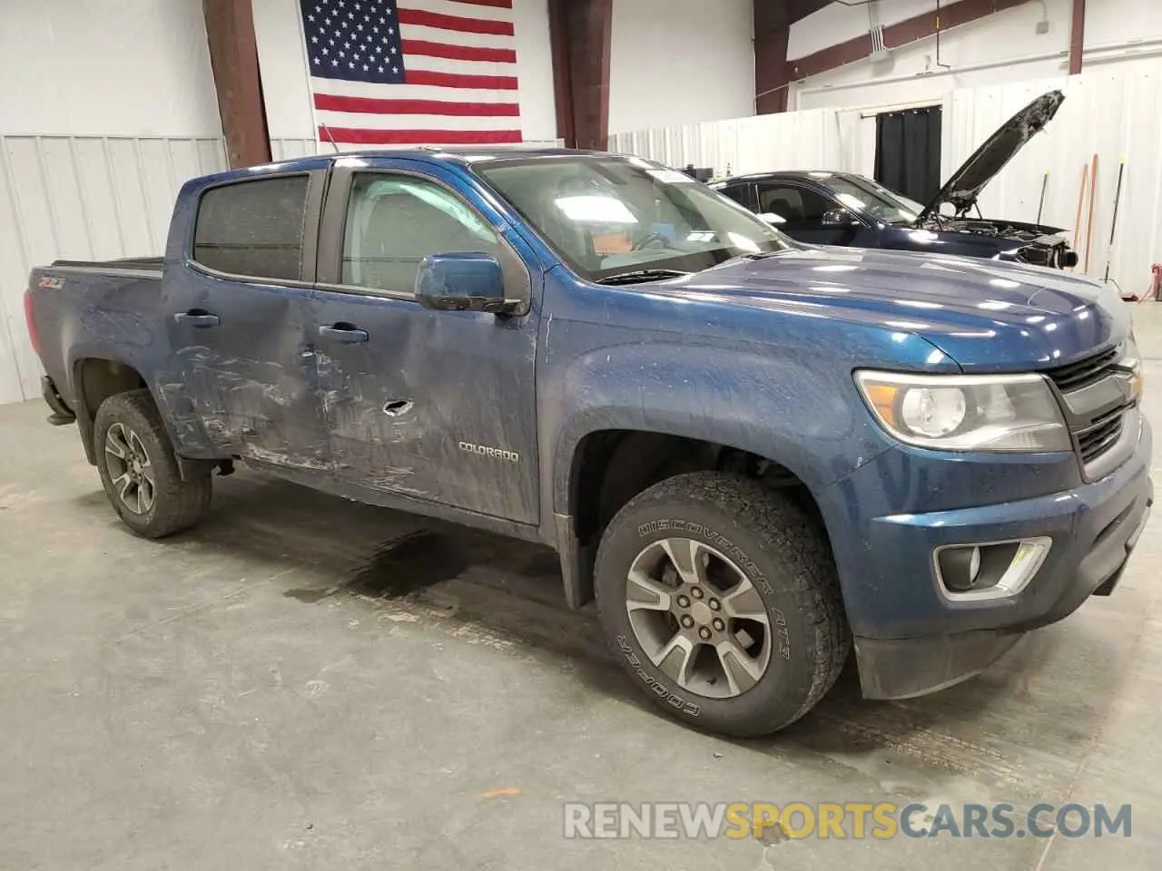 4 fotografías del automóvil dañado 1GCGTDEN3K1307712 CHEVROLET COLORADO 2019