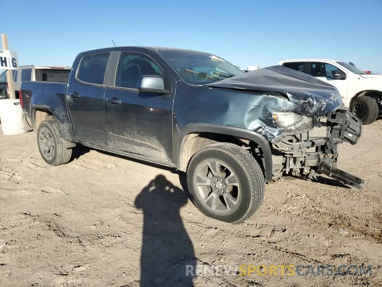 4 fotografías del automóvil dañado 1GCGTDEN4K1124206 CHEVROLET COLORADO 2019