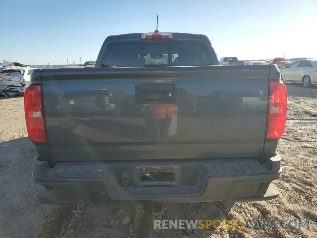 6 fotografías del automóvil dañado 1GCGTDEN4K1124206 CHEVROLET COLORADO 2019
