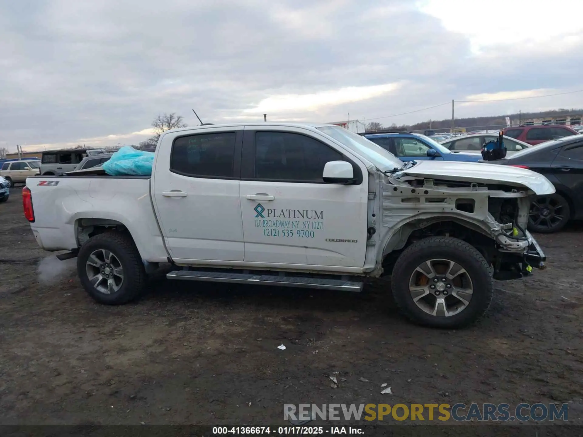13 fotografías del automóvil dañado 1GCGTDEN8K1157483 CHEVROLET COLORADO 2019
