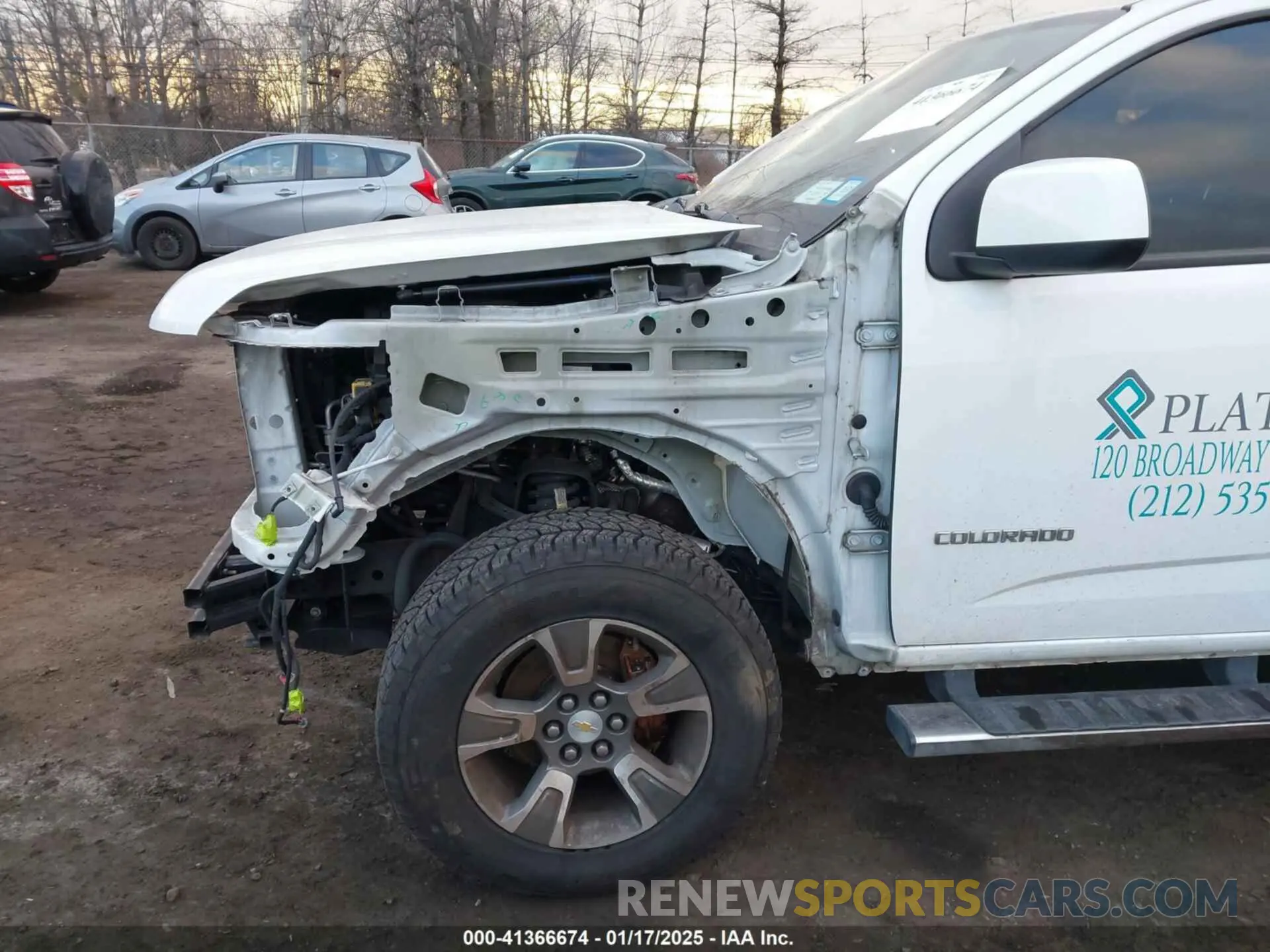 6 fotografías del automóvil dañado 1GCGTDEN8K1157483 CHEVROLET COLORADO 2019