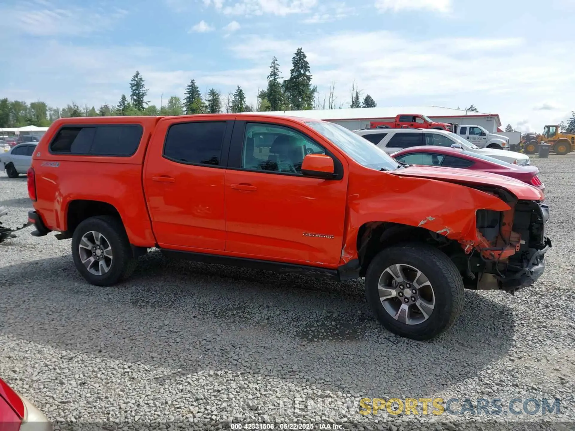 13 fotografías del automóvil dañado 1GCGTDEN8K1180018 CHEVROLET COLORADO 2019