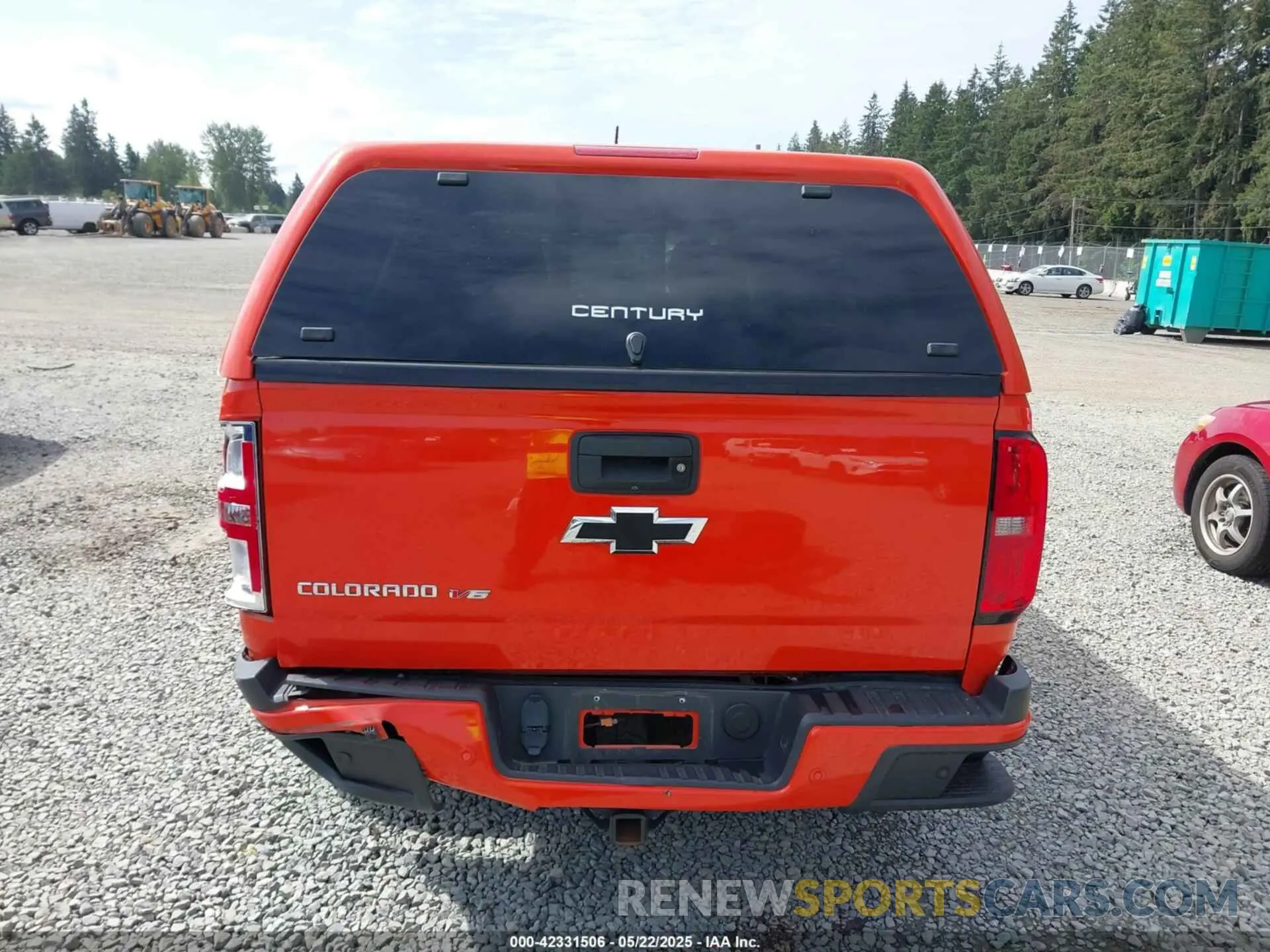 16 fotografías del automóvil dañado 1GCGTDEN8K1180018 CHEVROLET COLORADO 2019