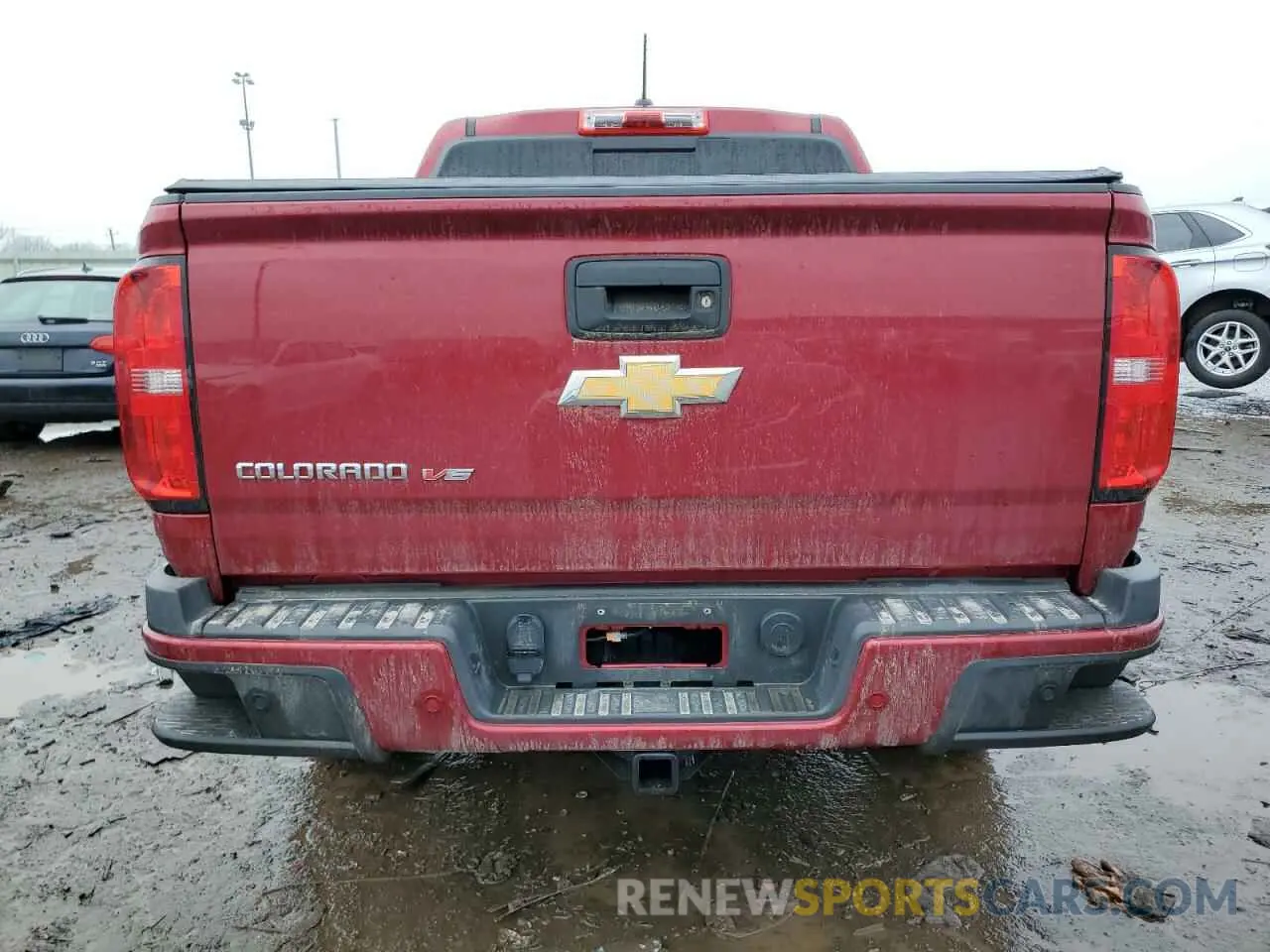 6 fotografías del automóvil dañado 1GCGTDENXK1203024 CHEVROLET COLORADO 2019