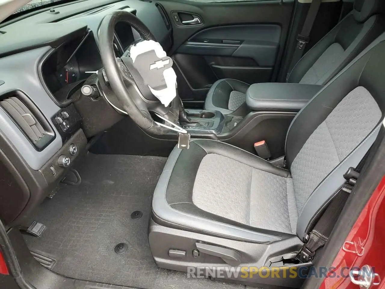 7 fotografías del automóvil dañado 1GCGTDENXK1203024 CHEVROLET COLORADO 2019