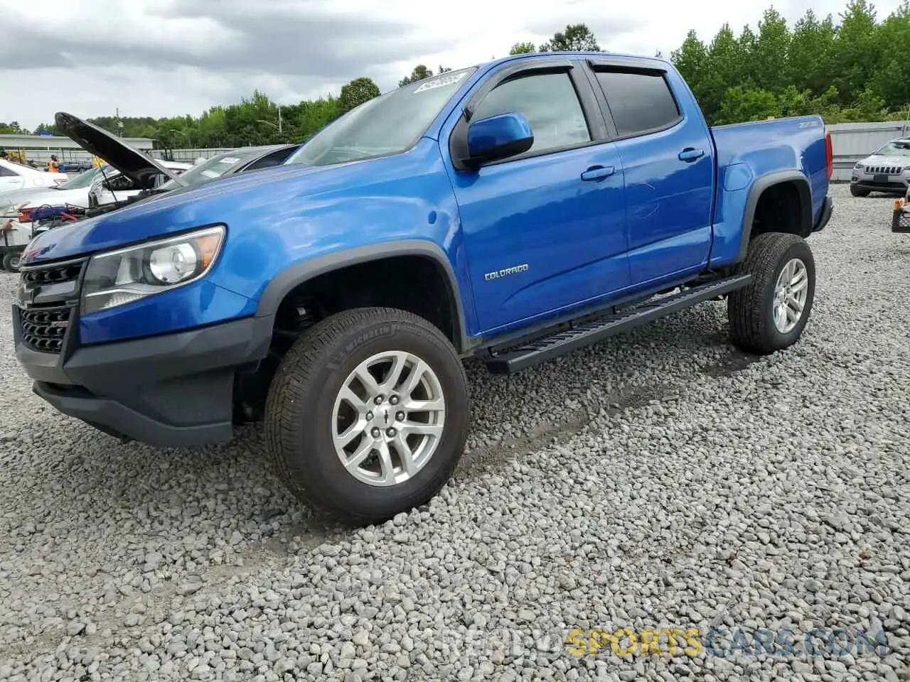 1 fotografías del automóvil dañado 1GCGTEEN1K1150283 CHEVROLET COLORADO 2019