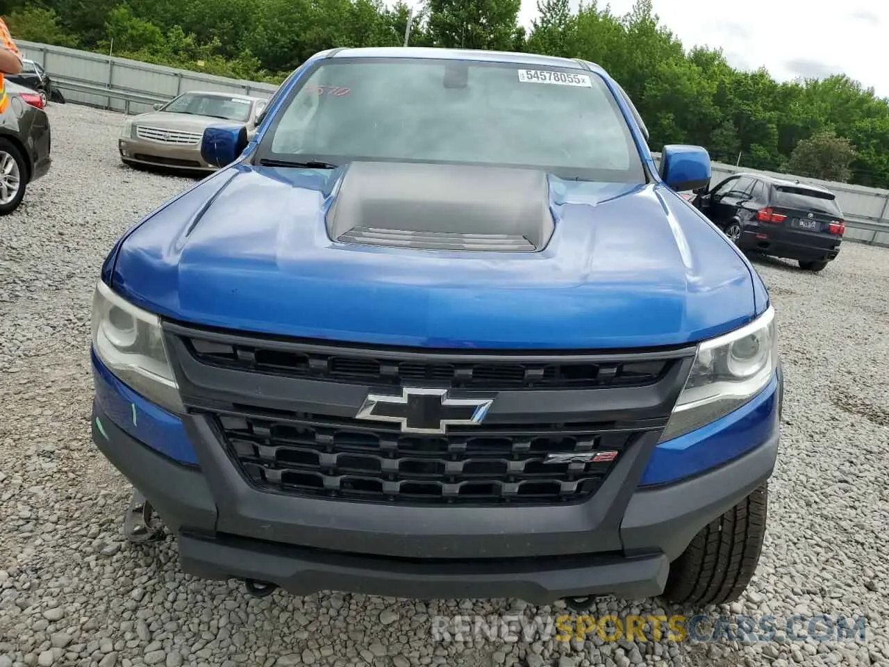 5 fotografías del automóvil dañado 1GCGTEEN1K1150283 CHEVROLET COLORADO 2019