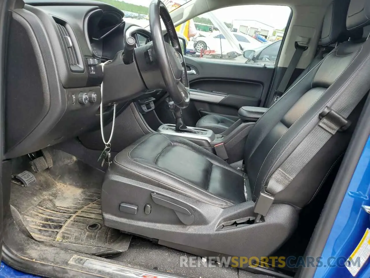 7 fotografías del automóvil dañado 1GCGTEEN1K1150283 CHEVROLET COLORADO 2019