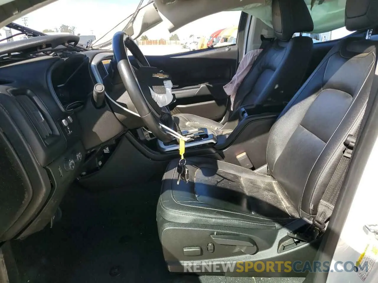 7 fotografías del automóvil dañado 1GCGTEEN1K1251968 CHEVROLET COLORADO 2019
