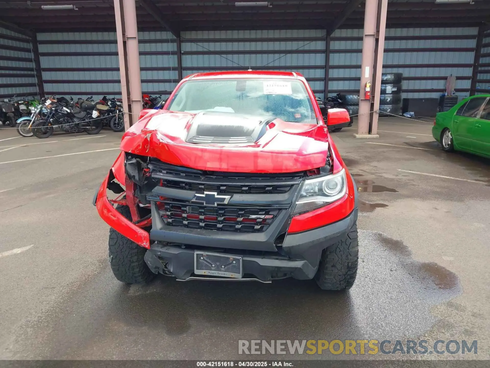 12 fotografías del automóvil dañado 1GCGTEEN5K1101491 CHEVROLET COLORADO 2019