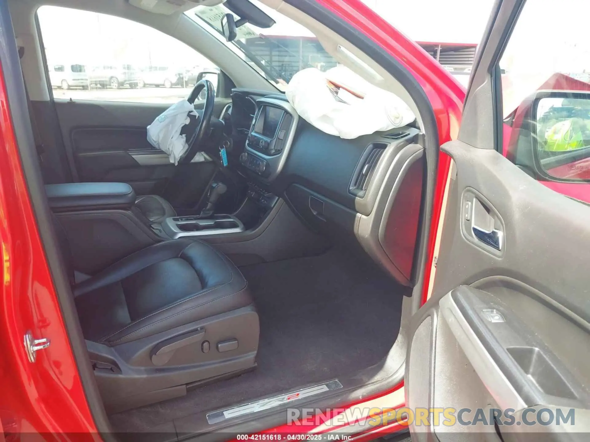 5 fotografías del automóvil dañado 1GCGTEEN5K1101491 CHEVROLET COLORADO 2019