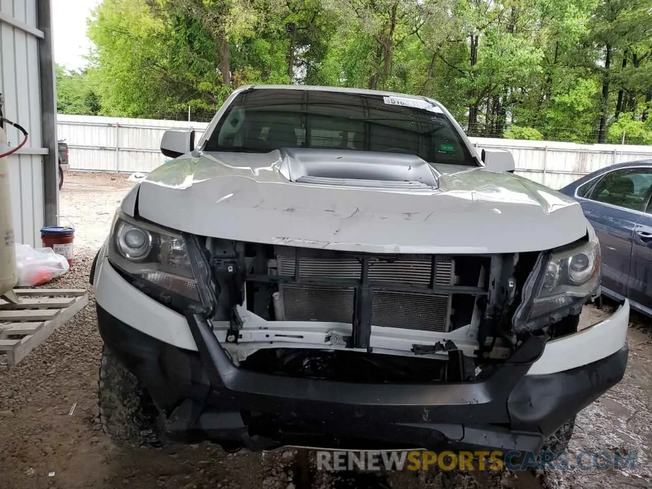 5 fotografías del automóvil dañado 1GCGTEEN5K1256848 CHEVROLET COLORADO 2019