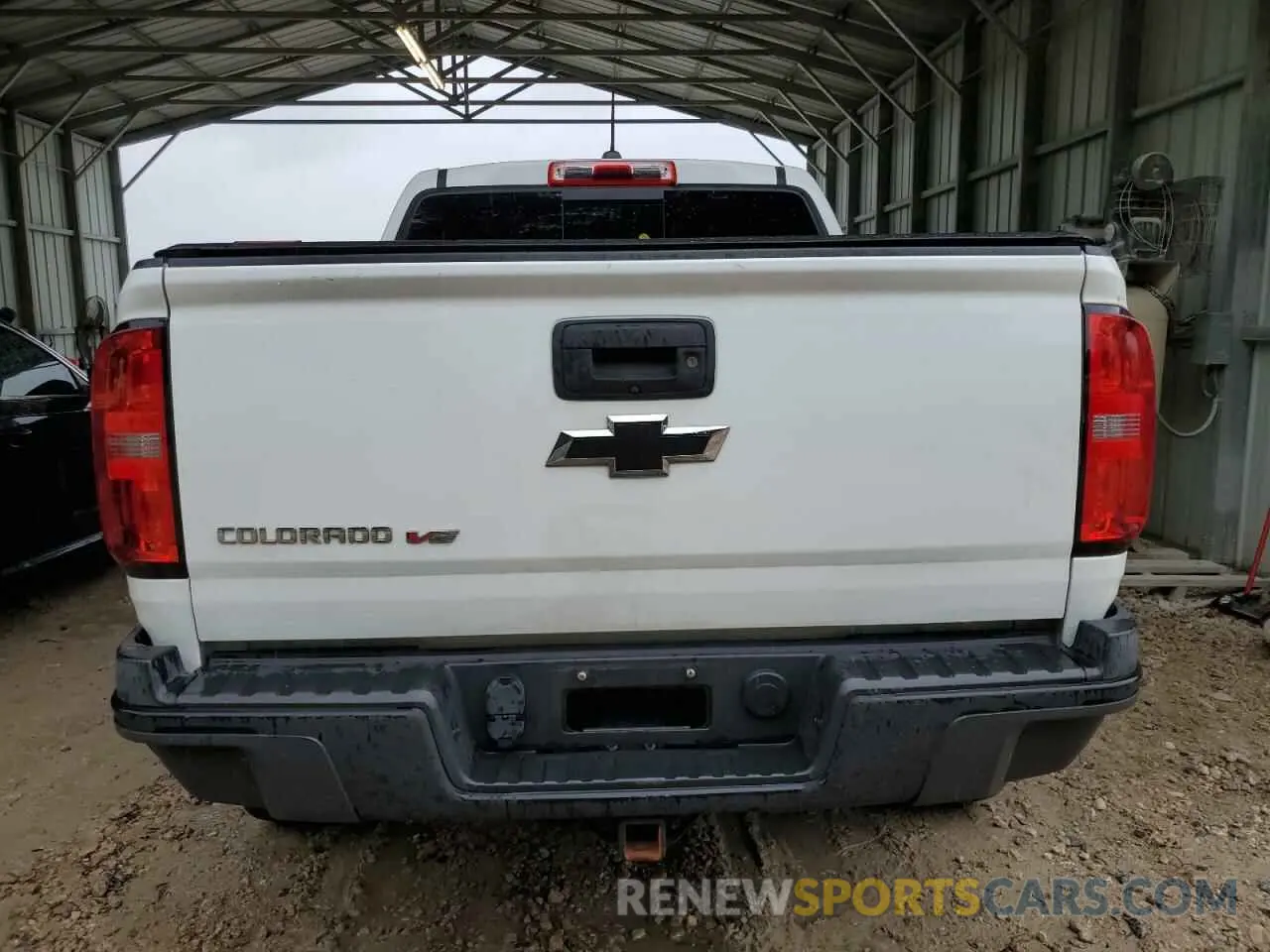 6 fotografías del automóvil dañado 1GCGTEEN5K1256848 CHEVROLET COLORADO 2019
